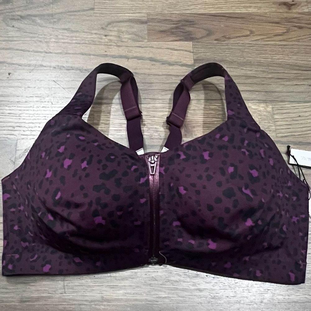 Victoria’s Secret knockout Maximum Support Front Close Sports Bra Deep purple - Picture 5 of 5